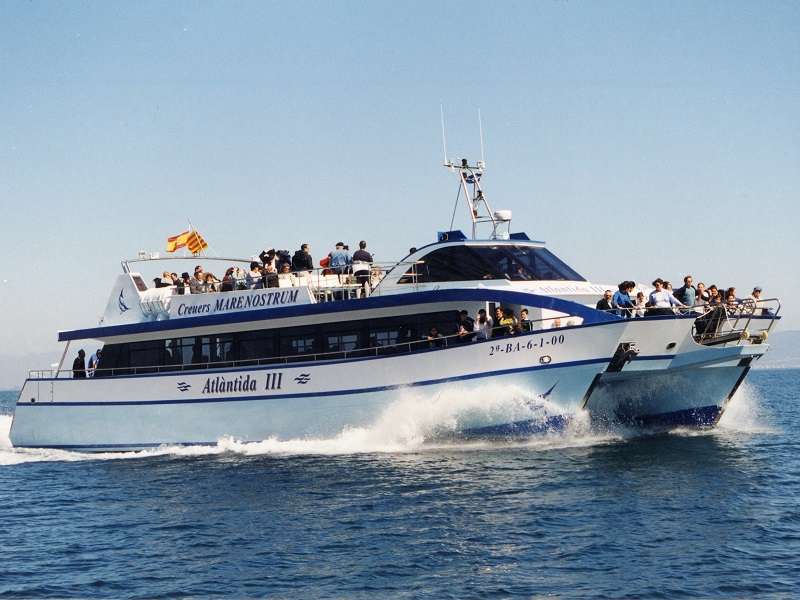 Foto de Las Islas Medes en catamarán